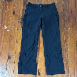 Women’s Exofficio Black Cargo Pants Hiking Outdoors Size 2 Travel Quick Dry